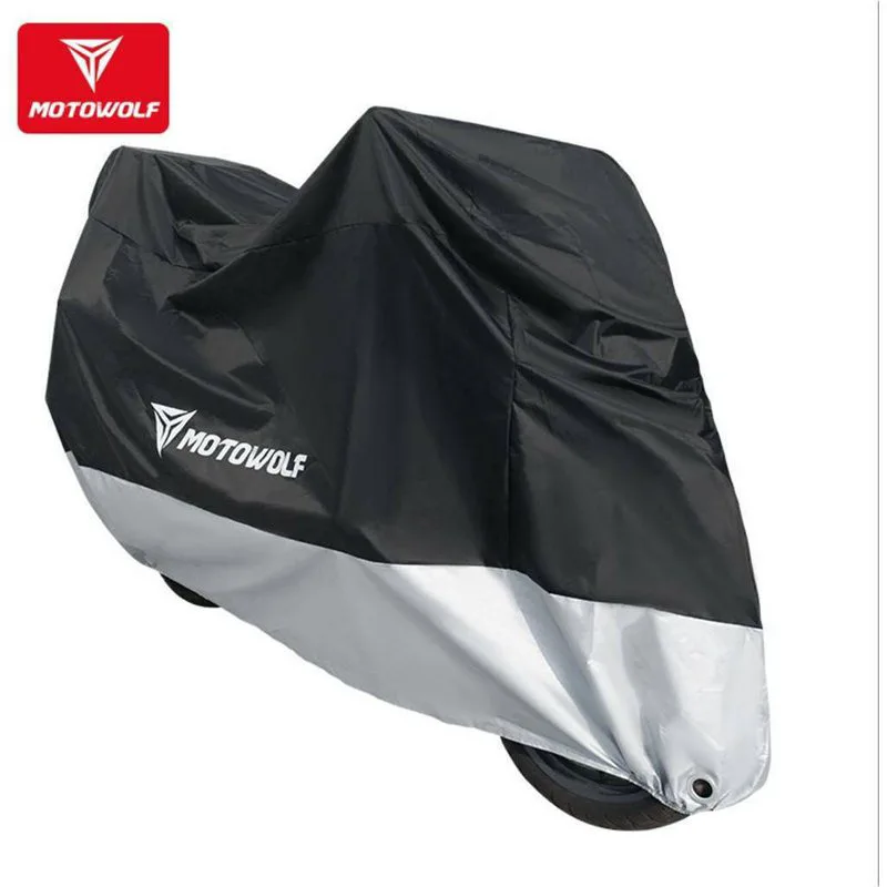 Motowolf Κουκούλα Μηχανής Αδιάβροχη RA-55 Medium Μ200xΠ90xΥ100εκ.