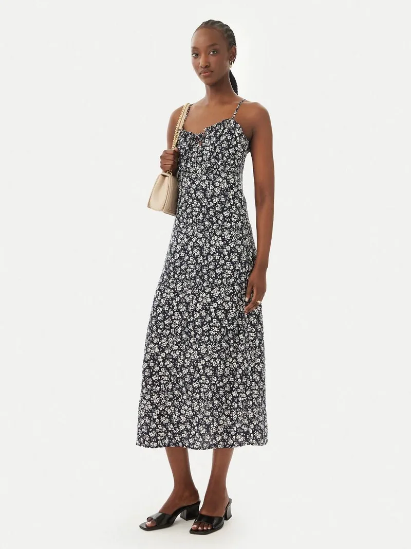 Only Nelly Life Alexa Midi Dress 15322844 Μπλέ