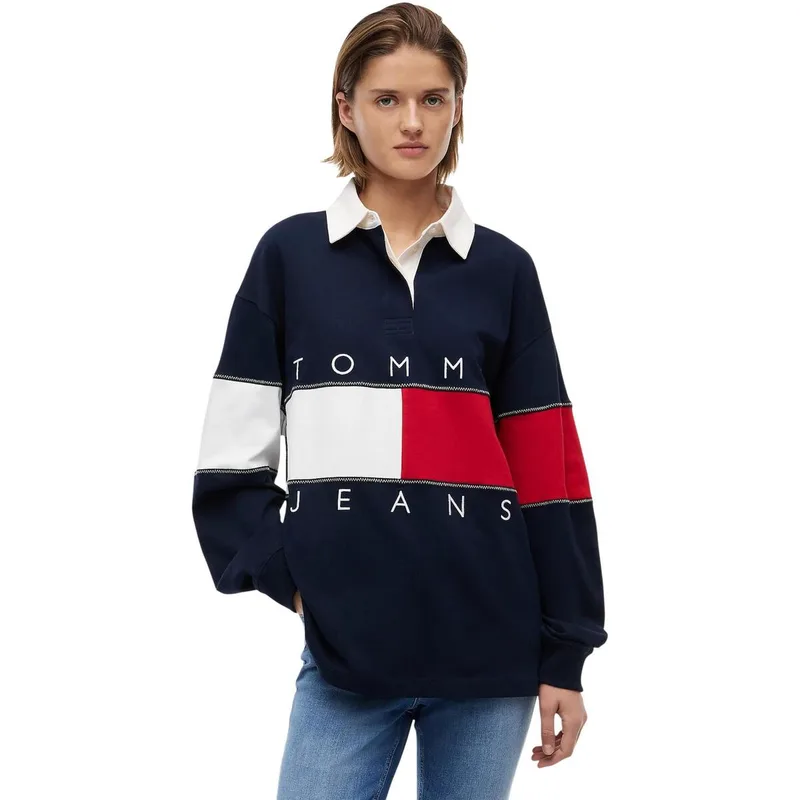 Πόλο με μακριά μανίκια Tommy Hilfiger DW0DW22827