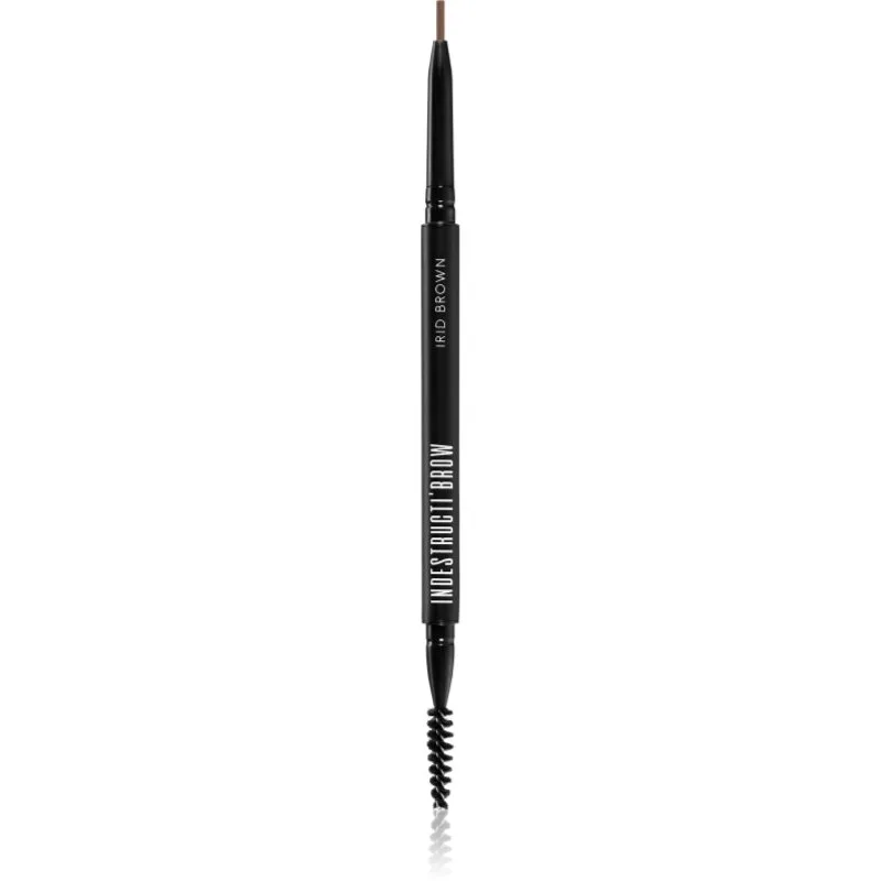BPerfect Indestructi'Brow μακράς διαρκείας μολύβι για τα φρύδια με βούρτσα απόχρωση Irid Brown 10 γρ