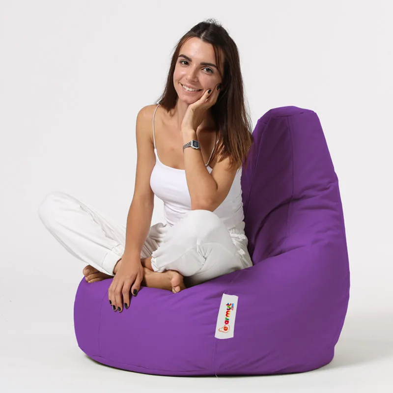Πουφ Πολυθρόνα Κήπου Drop L - Purple 248Frn1183 (80x80)