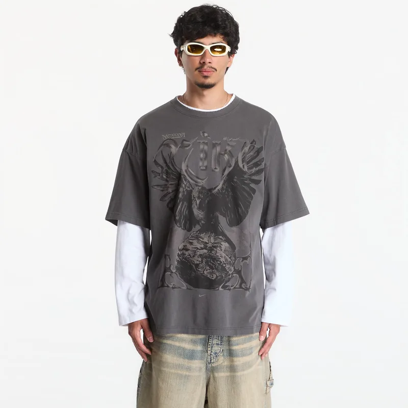 T-shirt Nike Men's Basketball Oversized T-Shirt Black S