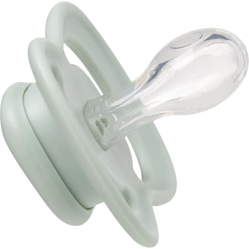 B.Box Silicone 6m+ πιπίλα Sage/Vanilla 2 τμχ