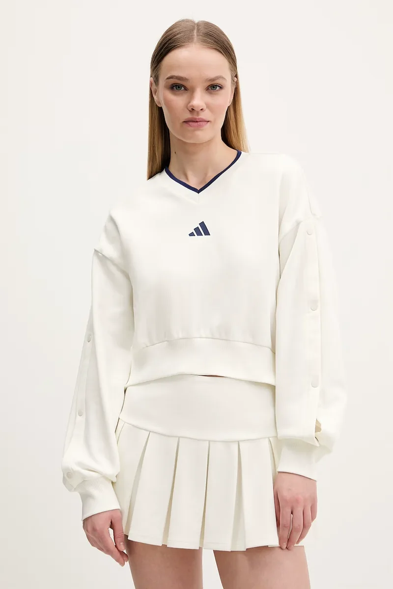Βαμβακερή μπλούζα adidas
