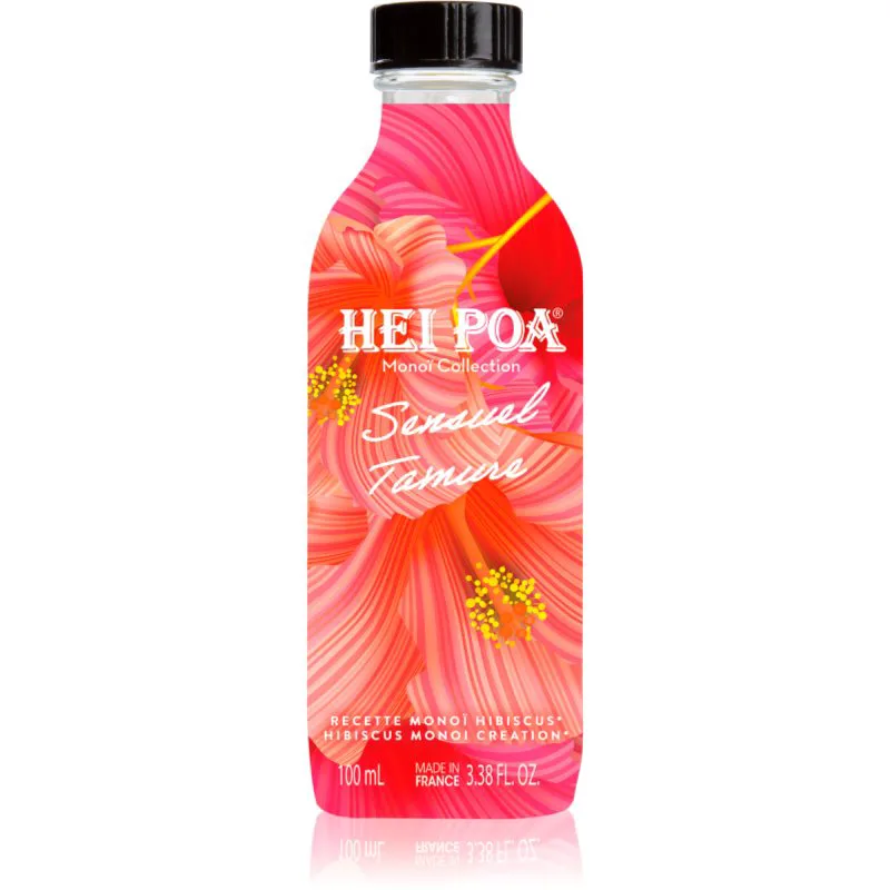 Hei Poa Tahiti Monoi Oil Sensuel Tamure ενυδατικό λάδι για σώμα και μαλλιά 100 ml