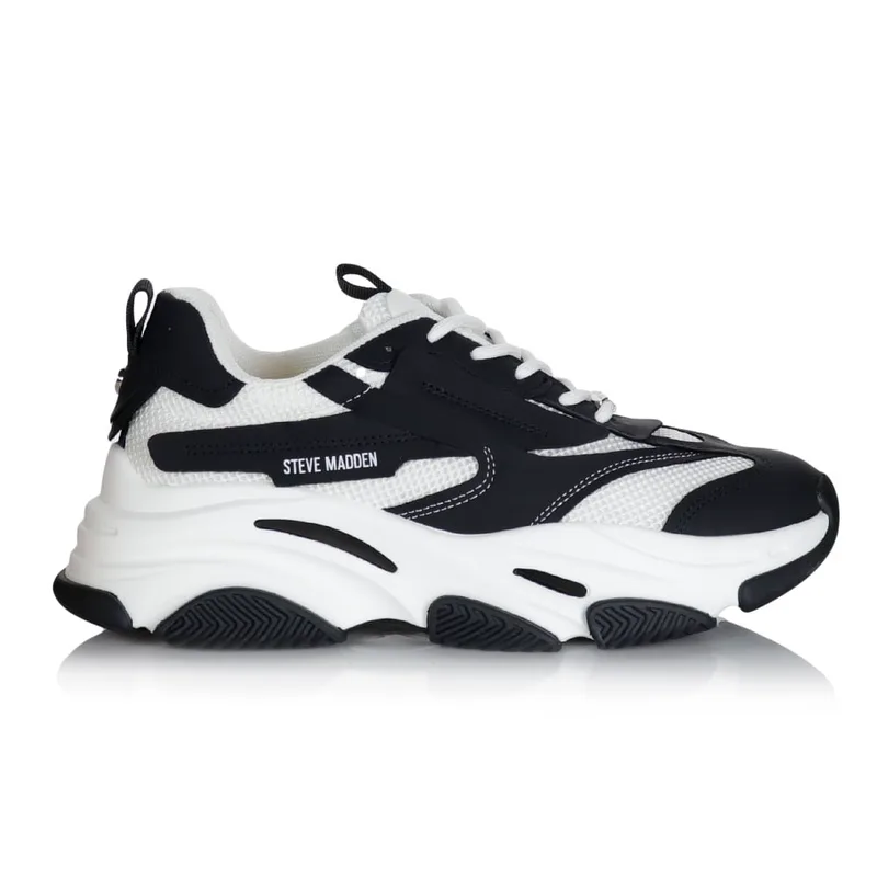 Ανδρικά Sneakers Steve Madden Possess SM12000480-034 Μαύρο Λευκό