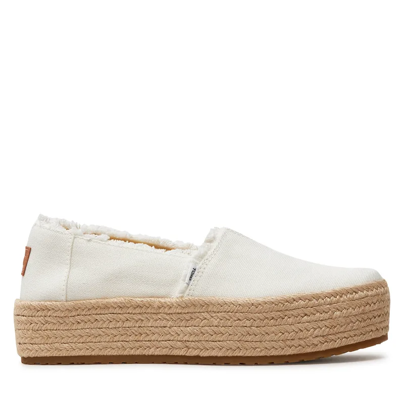 Εσπαντρίγιες Toms Valencia 10019820 Λευκό