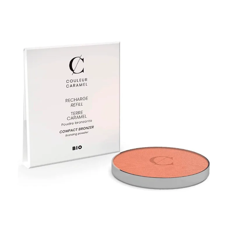 Couleur caramel Compact powder earth N25 Hale Mat Recarga 1un