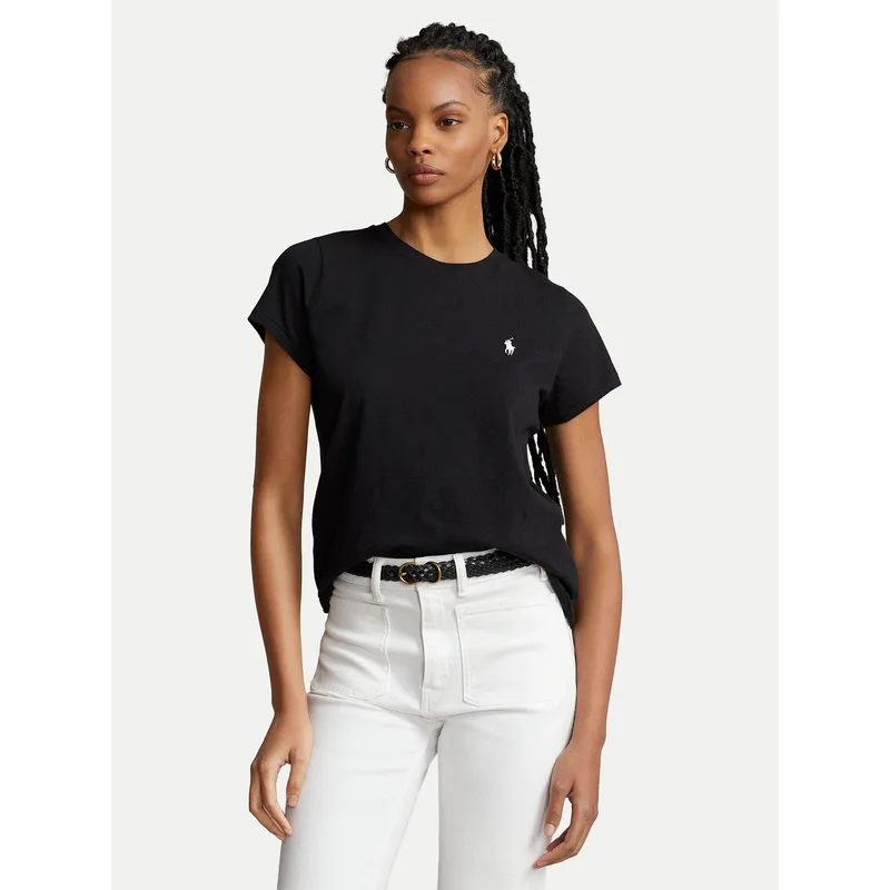 Polo Ralph Lauren T-Shirt 211898698007 Μαύρο Regular Fit