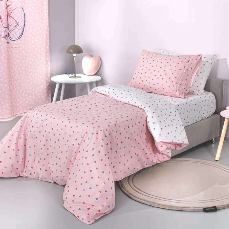 Σεντόνια Μονά (Σετ) Guy Laroche Amore Ροζ ΧΩΡΙΣ ΛΑΣΤΙΧΟ 165x250 ΧΩΡΙΣ ΛΑΣΤΙΧΟ 165x250