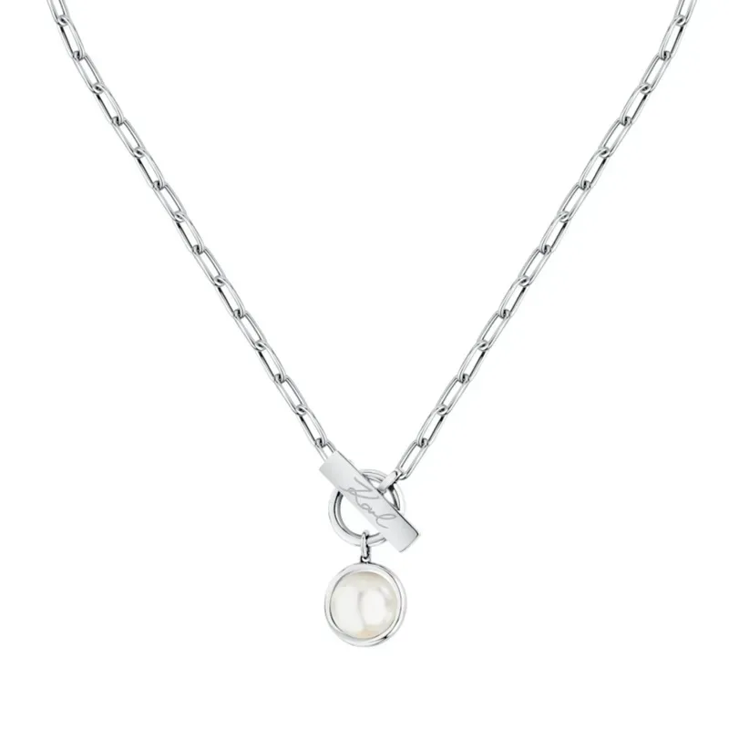 Γυναικείο κολιέ Karl Lagerfeld Pearl Stainless Steel KLAYR04 KLAYR04 Ατσάλι