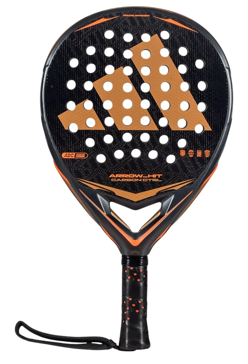 Ρακέτα Padel Adidas Arrow Hit Carbon Ctrl AR2CA4-Anthracite/Orange
