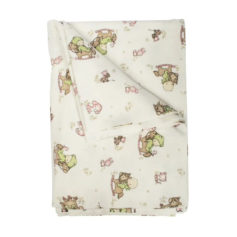 Παπλωματοθήκη Φανελένια Μονή Dimcol Baby 03 160x240
