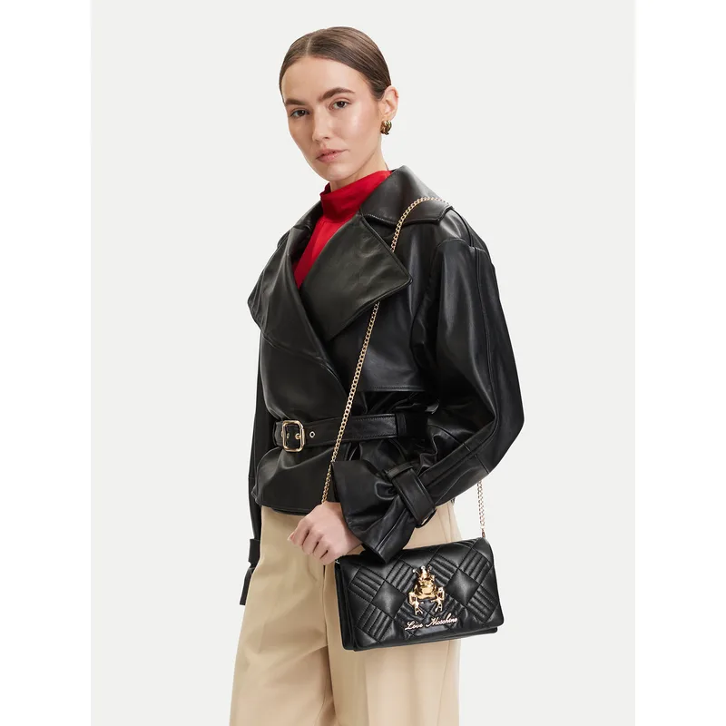 Τσάντα LOVE MOSCHINO JC4269PP0OKH1000 Μαύρο