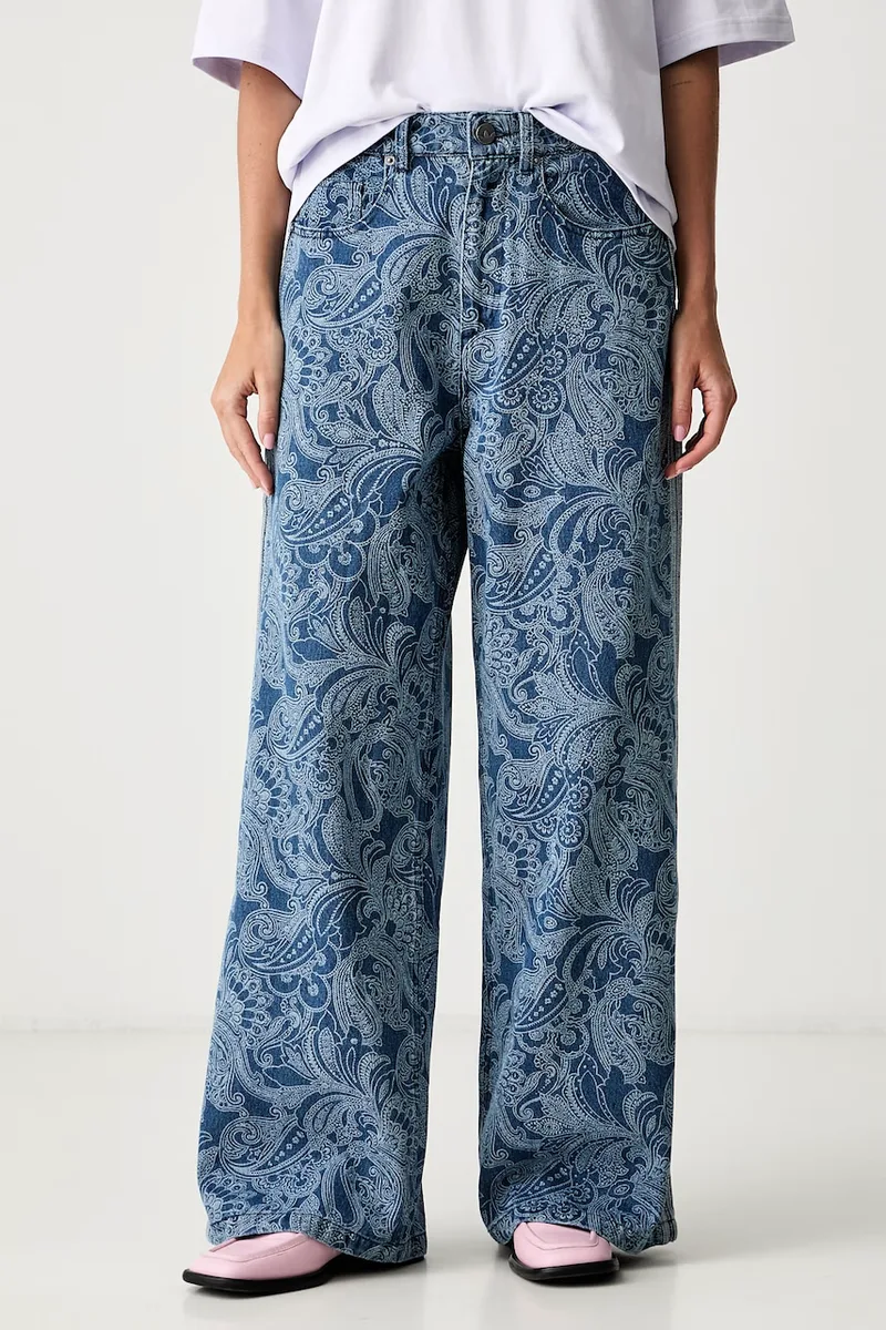 adidas Originals τζιν wide leg γυναικεία Liberty