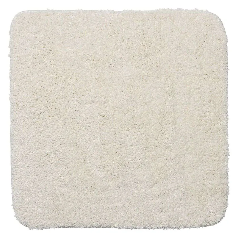 Ταπέτο Μπάνιου Αντιολισθητικό Polyester 60x60εκ. Angora Off-White Sealskin 800122 (Ύφασμα: Polyester, Χρώμα: Off-White) - sealskin - sl-800122