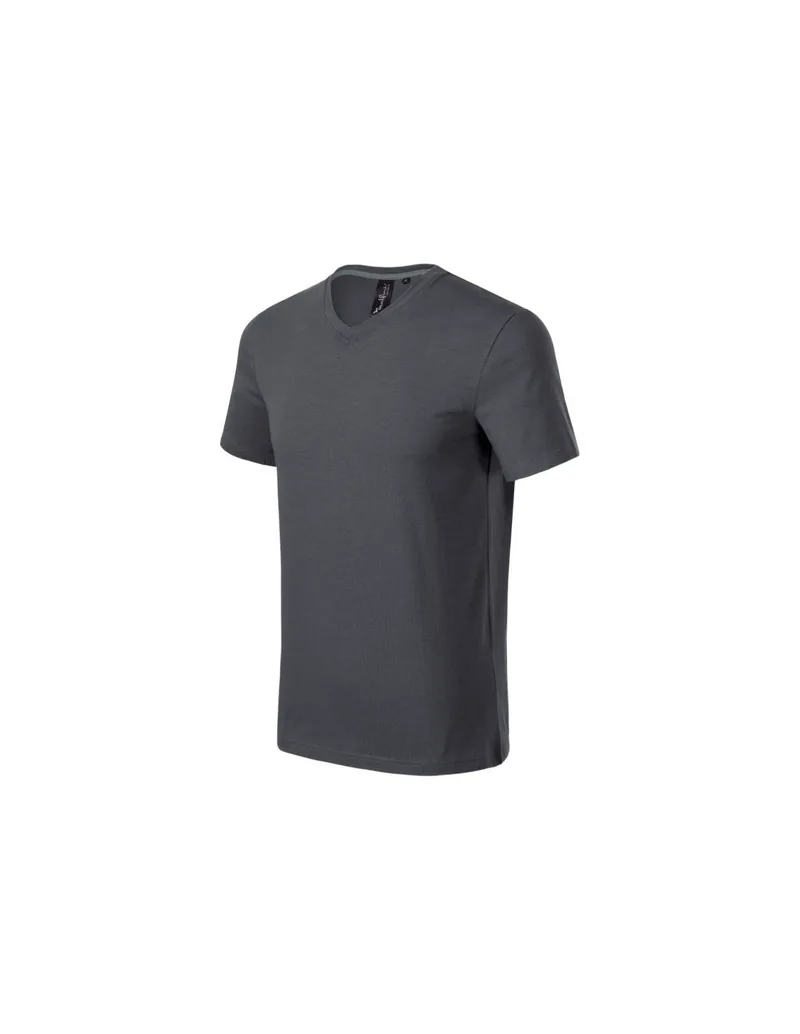 Malfini Action Vneck M MLI70083 light anthracite Tshirt