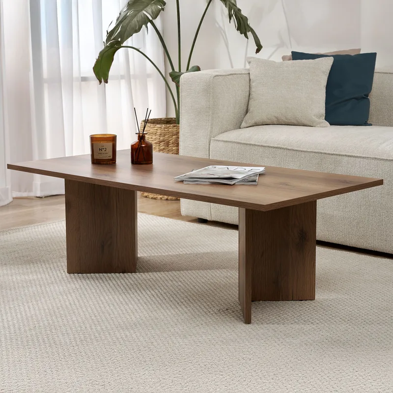 Τραπέζι Σαλονιού Sabin - Vnt Walnut 668Nrd1114 (119x40x60)
