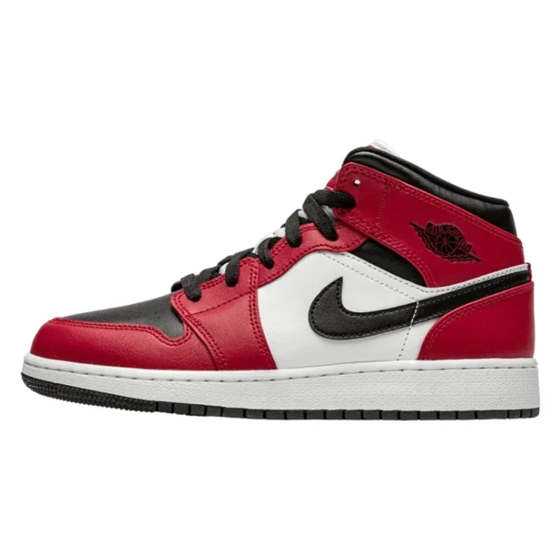 Ψηλά Sneakers Nike 1 Mid Chicago Black Toe