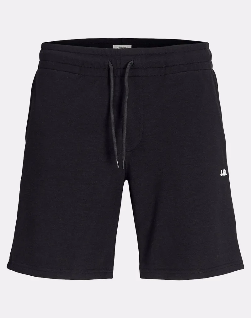 JJRE JREBGORM REG REBEL LOGO SWEAT SHORTS SN 12271107-BLACK Black