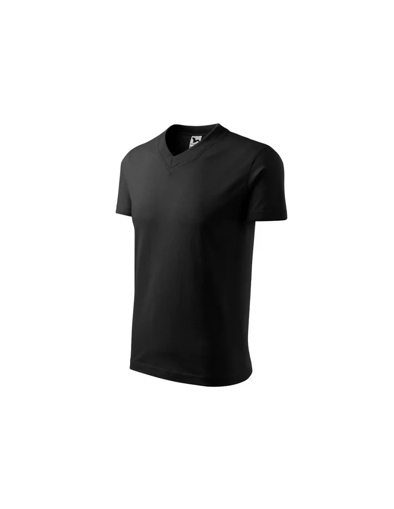 Malfini Ανδρικό Διαφημιστικό T-shirt Κοντομάνικο σε Μαύρο Χρώμα MLI-10201