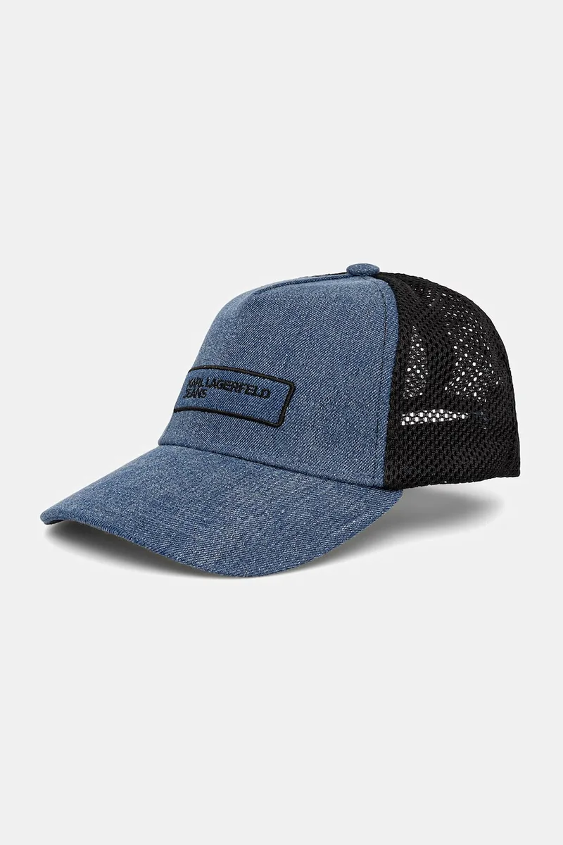 Karl Lagerfeld Jeans καπέλο trucker γυναικείο βαμβακερό