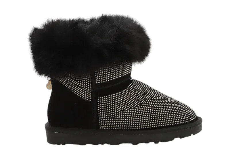 Μποτάκια Monnalisa Χαμηλό Crystal Ski Crosta No. 38 878000 8702-0050 Κορίτσι