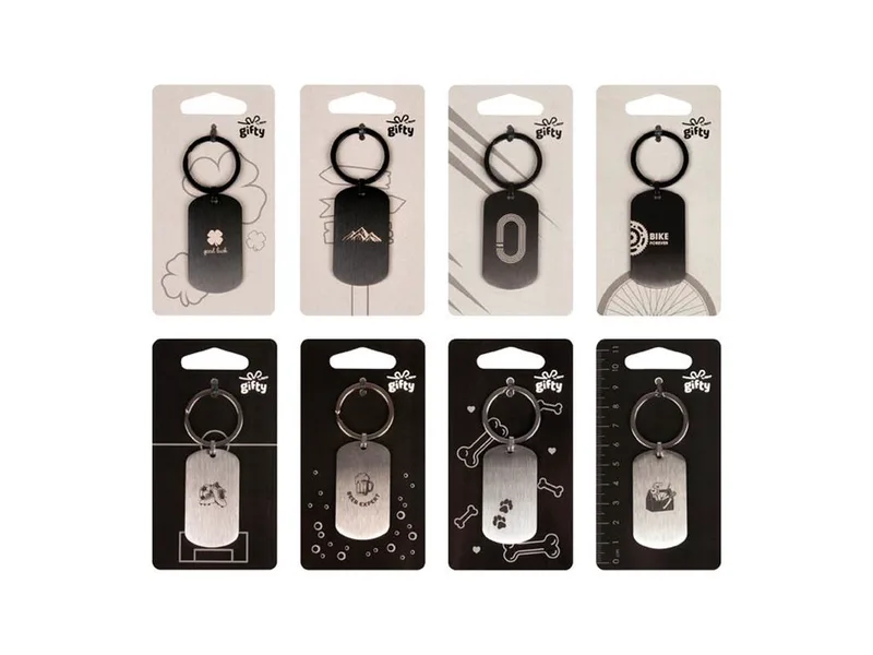 Μπρελόκ μεταλλικό MFP - Gifty (8 σχέδια)