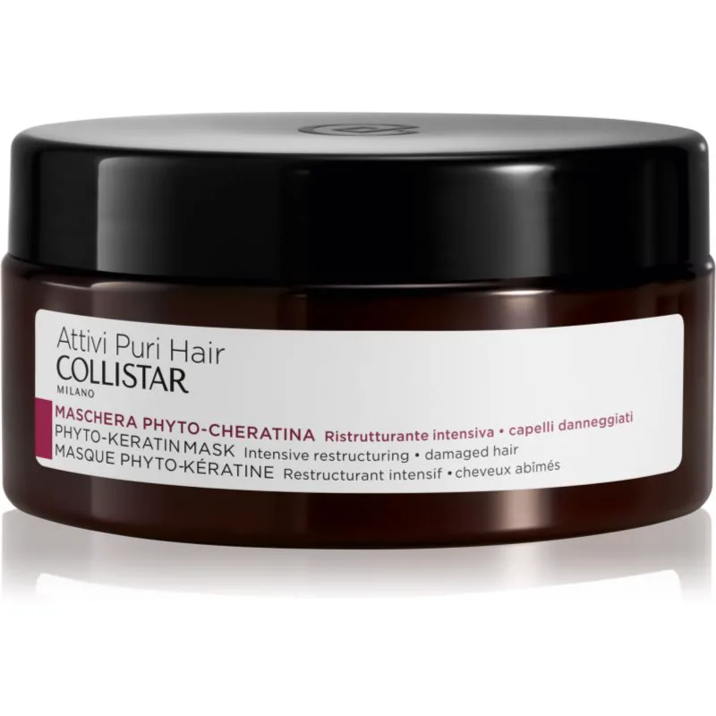 Collistar Hair Phyto-Keratin Mask Intensive Restructuring μάσκα μαλλιών με κερατίνη 200 ml