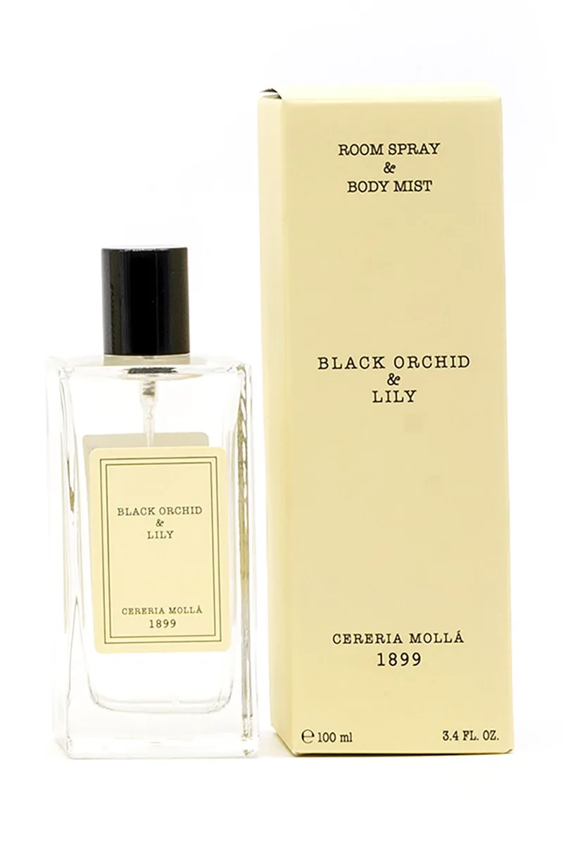 Άρωμα δωματίου Cereria Molla Black Orchid and Lilly 100 ml