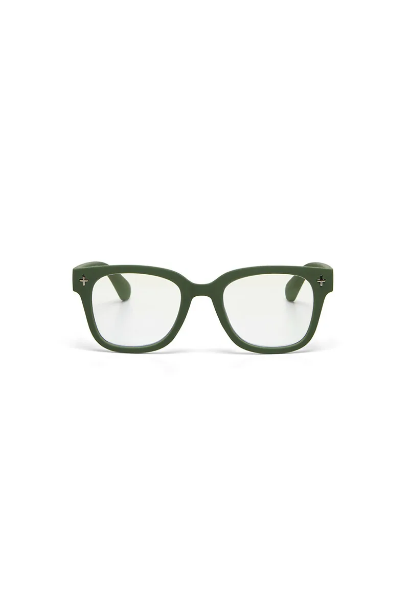 Okkia unisex γυαλιά πρεσβυωπίας "Giovanni" - OK017GR-1.00 Λαδί