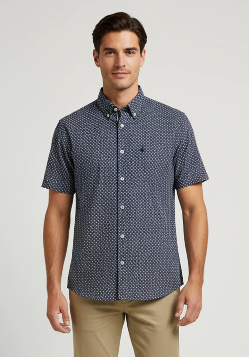 Fynch Hatton Πουκάμισο της σειράς Blue Story - 1513 8560 685 Navy