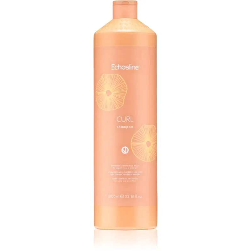 Echosline Curl Shampoo σαμπουάν για σπαστά και σγουρά μαλλιά 1000 ml