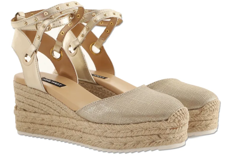 Πλατφόρμες Nine West Adore 2 ADORE2-A FB-GOLD MULTI Γυναικείο