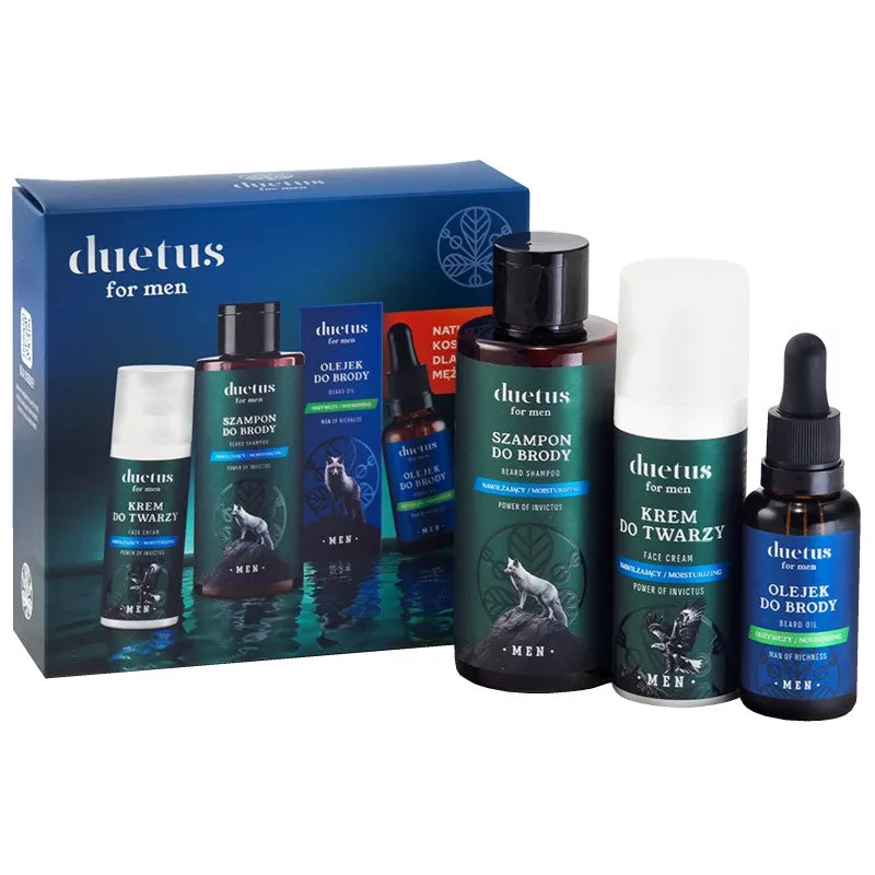Sept Duetus for men's beard care 145ml+50ml+30ml
