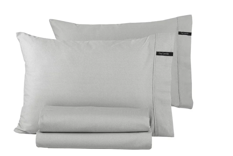 Σετ Μαξιλαροθήκες 2 Τεμαχίων Guy Laroche Minimal Silver 50x70