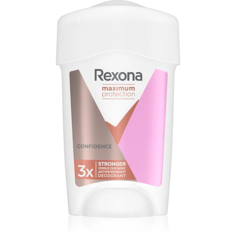 Rexona Maximum Protection Confidence κρεμώδες αποσμητικό για την αντιμετώπιση της υπερβολικής εφίδρωσης Confidence 45 ml