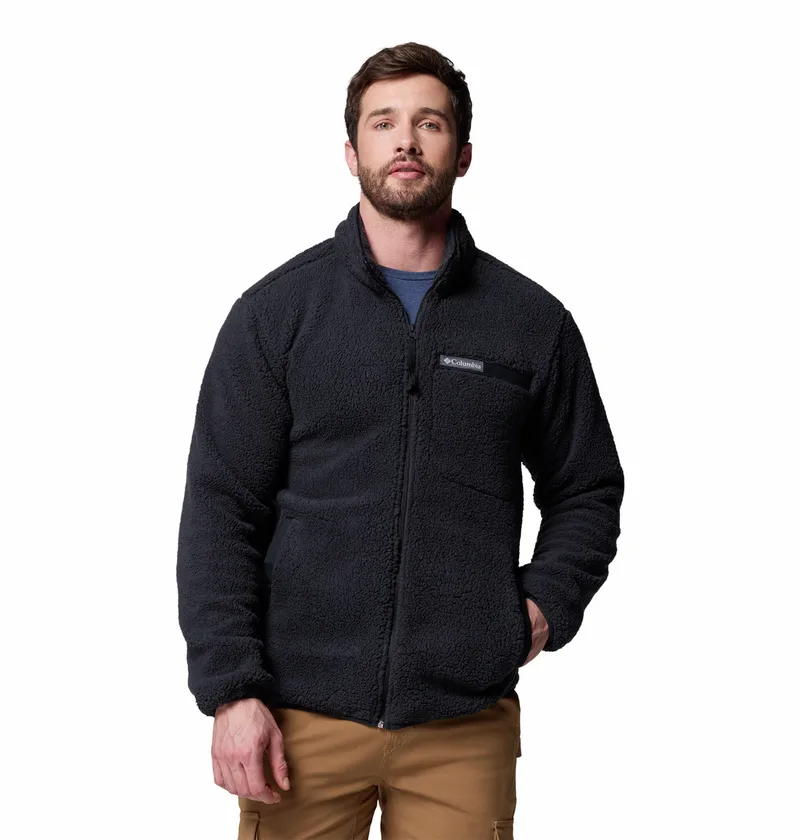 Columbia Ανδρική Ζακέτα Rugged Ridge™ Full Zip Sherpa Fleece Jacket 2135481-010 Μαύρο