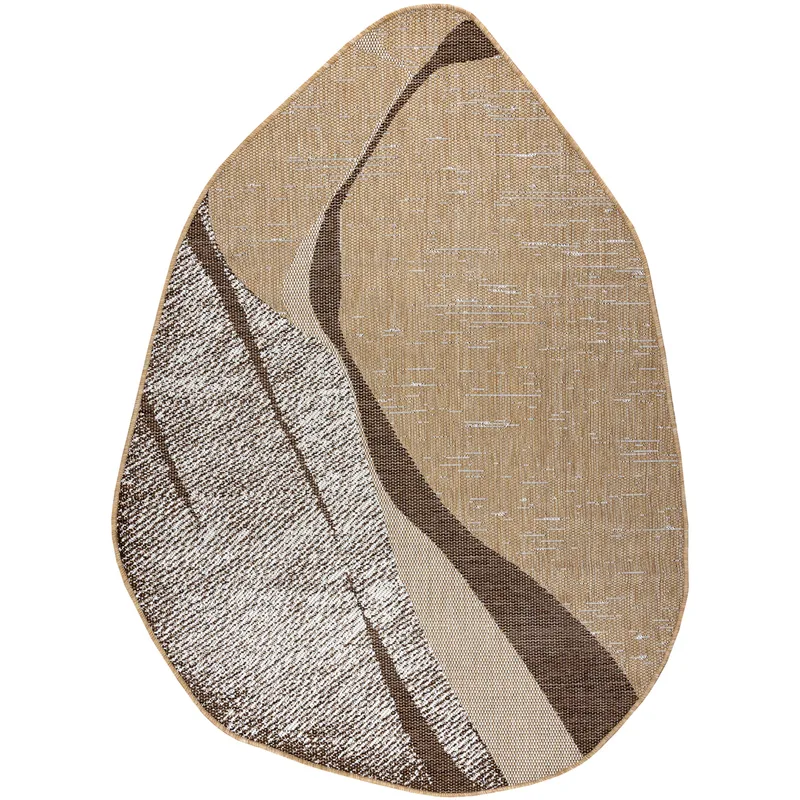 Χαλιά Rugsx ORGANIC χαλί σιζάλ 2739 Πέτρα φυσ 200x290 cm
