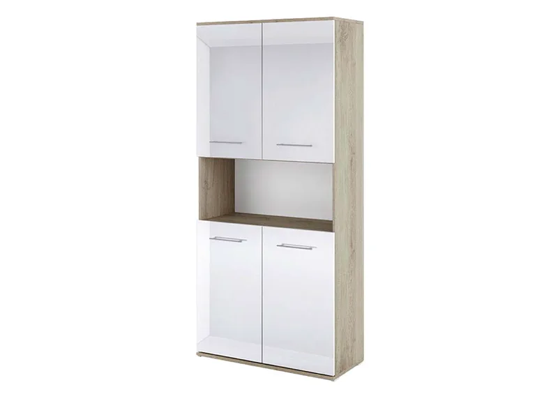 Βιβλιοθήκη με πόρτες 80x36x175.5, Modul 86, Genomax