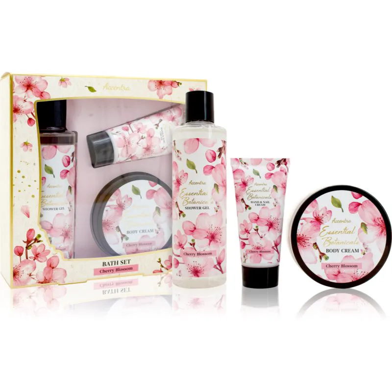 Accentra Essential Botanicals Bath Set σετ δώρου για το μπάνιο 3 τμχ