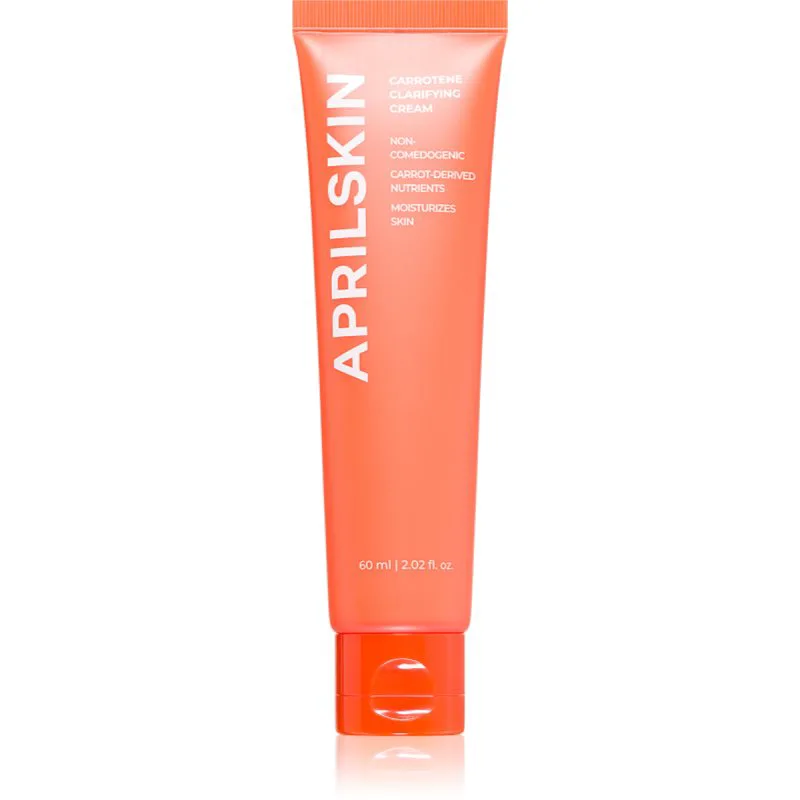 APRILSKIN Carrotene Clarifying Cream θρεπτική αναζωογονητική κρέμα για ενίσχυση του δερματικού φραγμού 60 ml