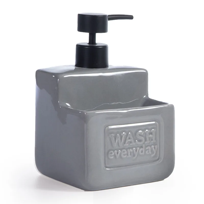 Dispenser Μπάνιου 630ml Nef-Nef Homeware Clean Grey