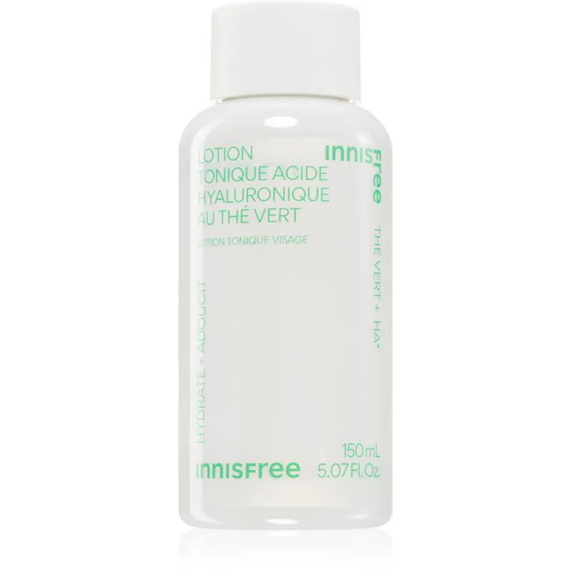 innisfree Green Tea Hyaluronic Toner ενυδατικό τονωτικό προσώπου για ενίσχυση του δερματικού φραγμού 150 ml