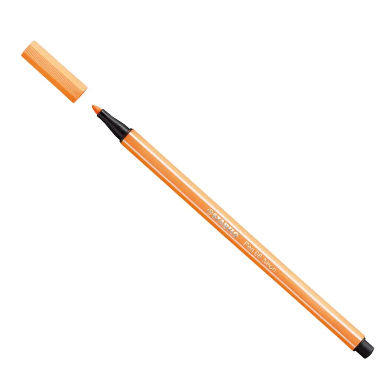 Mαρκαδόρος Stabilo F.ORANGE 1mm