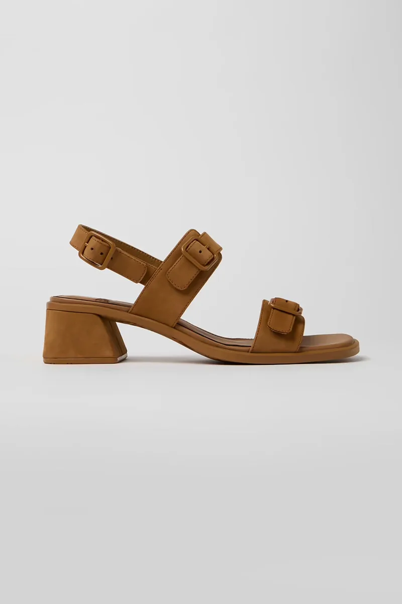 Camper γυναικεία πέδιλα "Kora Sandal" - K201739-005 Καφέ