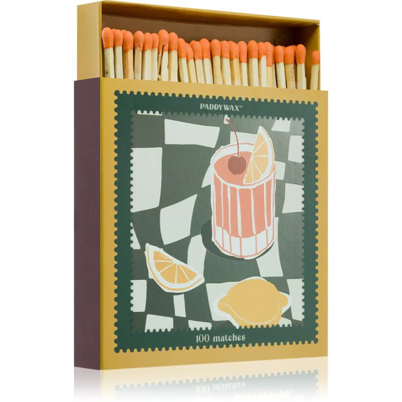 Paddywax Jumbo Boxed Cocktail σπίρτα 1 τμχ