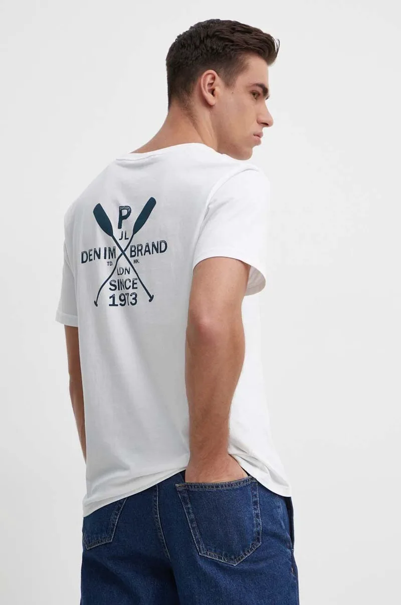Βαμβακερό μπλουζάκι Pepe Jeans CALLUM CALLUM