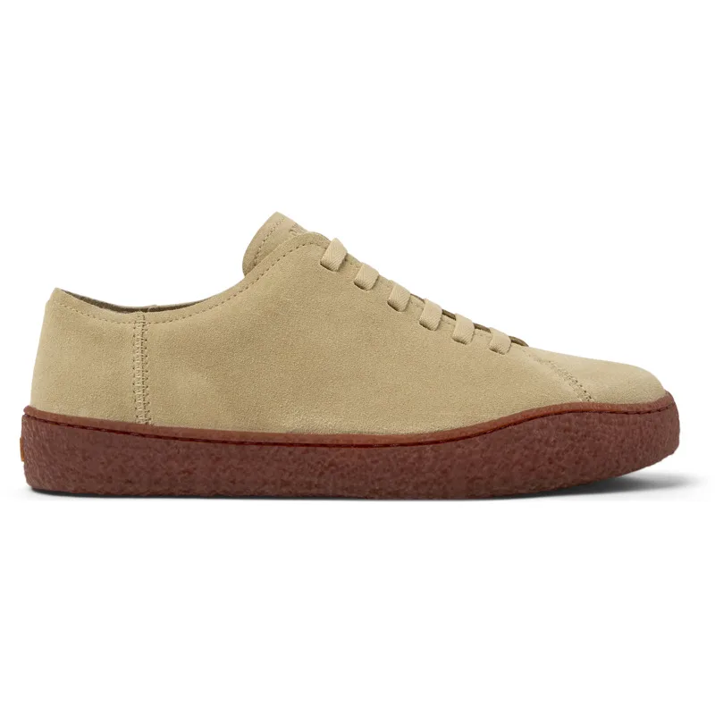 CAMPER Peu Terreno - Sneakers Για Ανδρικα - Μπεζ, Μέγεθος 39, Suede