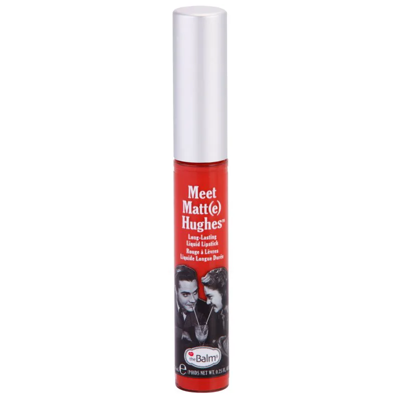 theBalm Meet Matt(e) Hughes Long Lasting Liquid Lipstick μακράς διαρκείας ρευστό κραγιόν απόχρωση Honest 7.4 ml